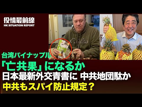 【 04.29 役情最前線】安倍晋三元総理　デザートに台湾パイナップル | 日本の2021年外交青書に中共地団駄か | 香港　少なくとも1万9000人学生が去る | イデオロギー輸