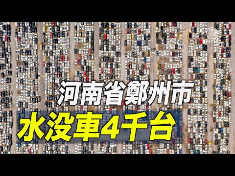 鄭州の水没車 4000台「まるで墓場」