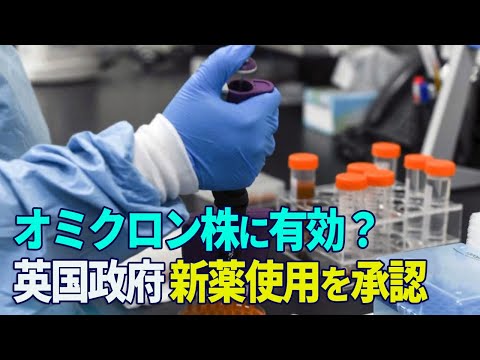 【新聞看點】オミクロン株に有効？英国政府　新薬使用を承認
