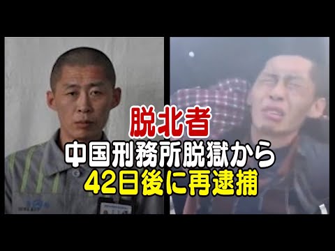 中国の刑務所から脱走の脱北者 42日後再逮捕