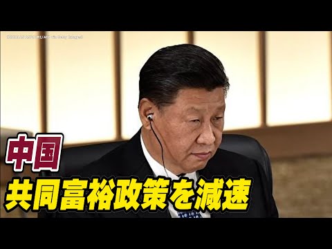 中国 「共同富裕」政策を減速