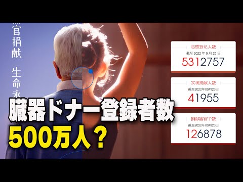 中国の臓器ドナー登録者数500万人？ 専門家「世界を欺くため」