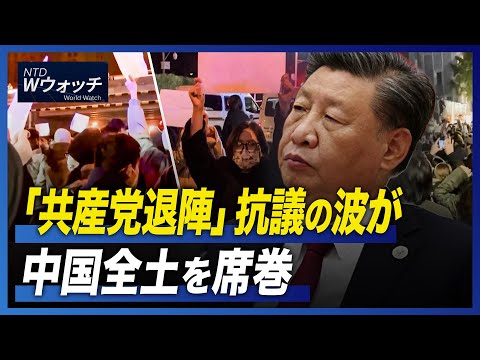 【ダイジェスト版】「共産党退陣」抗議の波が中国全土を席巻/中国の抗議拡大 英独政府「注視している」 など | NTD ワールドウォッチ
