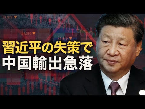 習近平の政策により中国の輸出が急落 |【秦鵬直播】 | TEASER